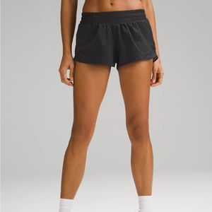 Lululemon hotty hot black shorts